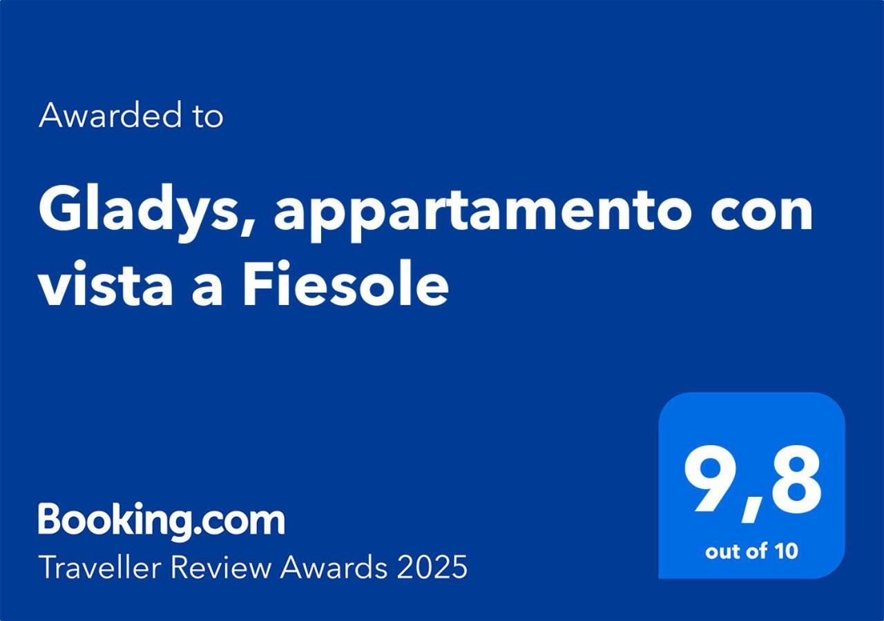 Gladys, Appartamento Con Vista A Fiesole Eksteriør bilde